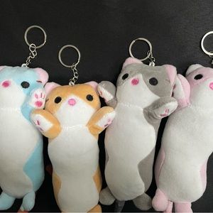 Cat Plushie Keychains(set of 4)